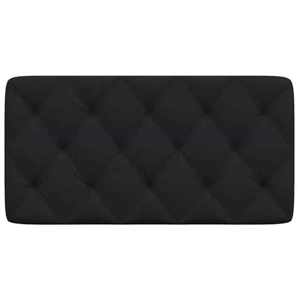 Maison Exclusive - Sort hovedgærdestofpude 100 cm