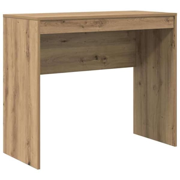 Maison Exclusive - Håndlavet egetræskontor 90 x 40 x 76 cm Ek
