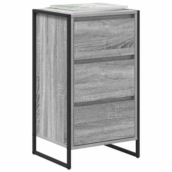 Maison Exclusive - Buffé Grå Sonoma 43 x 36 x 75,5 cm Ingenjörsträ