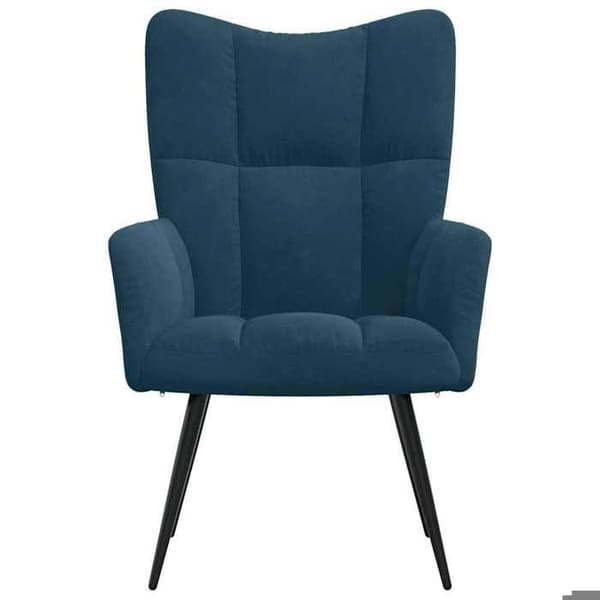 Maison Exclusive - Blå Velour Relax stol