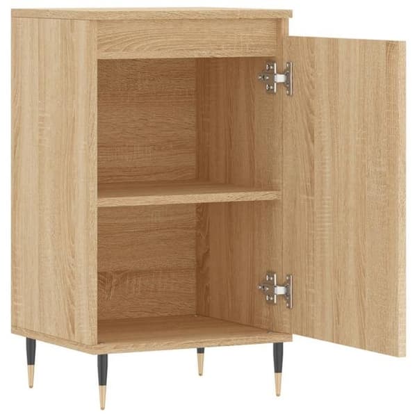 Maison Exclusive - Buffé ek sonoma 40x35x70 cm ingenjörsträ