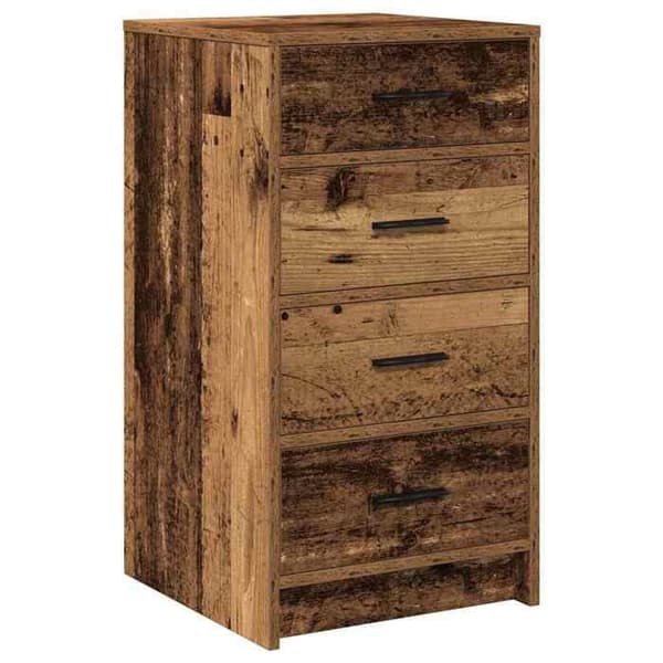 Buffé - EXKLUSIVT HUS - 40 x 41 x 75 cm - Ingenjörsträ - Matt finish - Rymlig förvaring Ej specificerat