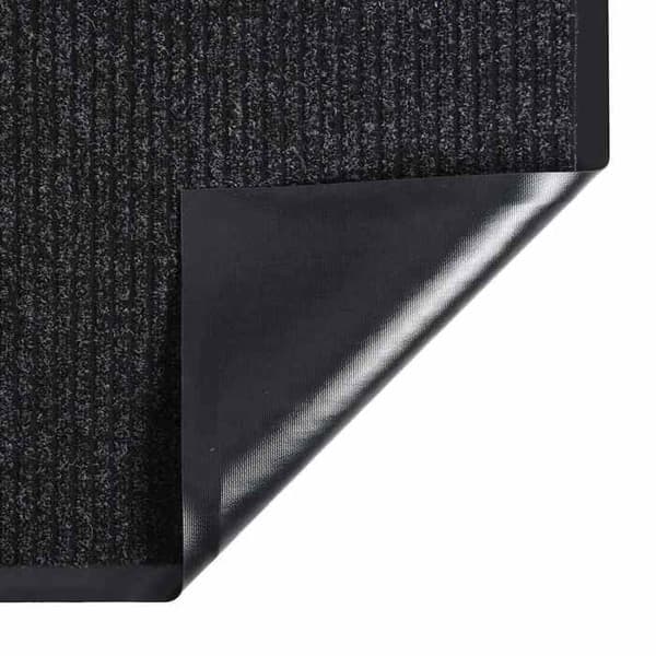Maison Exclusive - Stribet dørmåtte Anthracite 40x60 cm