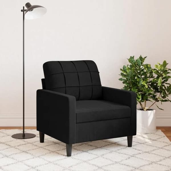 Maison Exclusive - Sort Stol 60 cm Velour