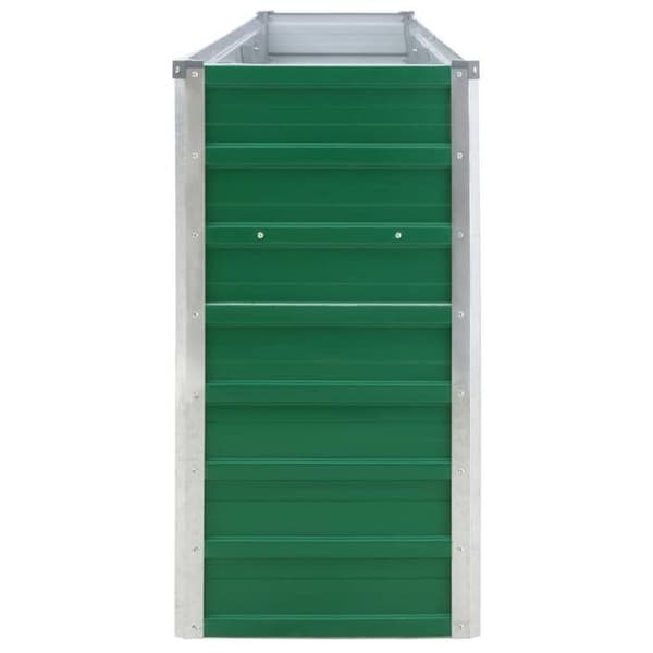 Maison Exclusive - Jardinière 320x40x77 cm Galvaniseret stål Grøn Grön
