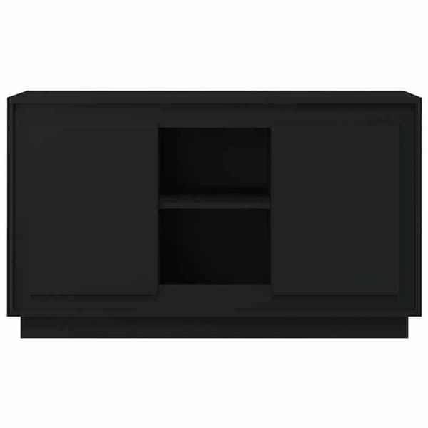 Maison Exclusive - Buffet Sort 102x35x60 cm ingeniørtræ