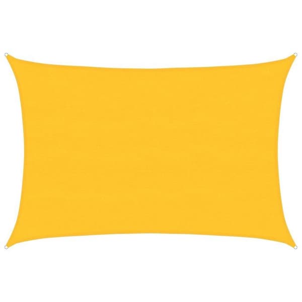 Maison Exclusive - Solskyddsduk 160 g/m² rektangulär gul 5x7 m PEHD