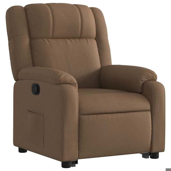 Maison Exclusive - Brun Tyg Reclinerfåtölj brun