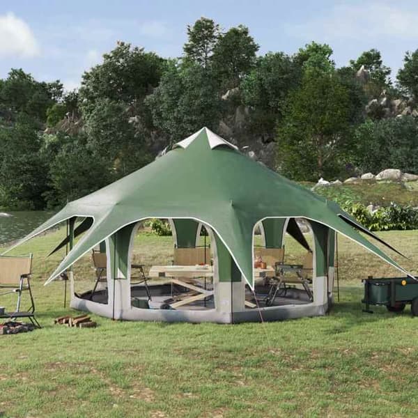 Maison Exclusive - Perheteltta 5 hengelle Vihreä