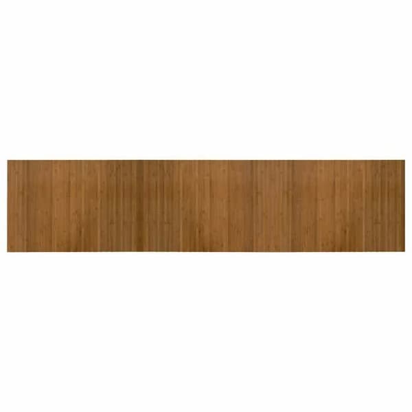 Maison Exclusive - Rektangulär matta brun 70x300 cm bambu
