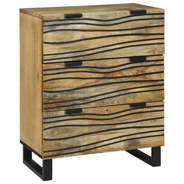 Maison Exclusive - Buffé Marron 60 x 33.5 x 75 cm Massivt mangoträ