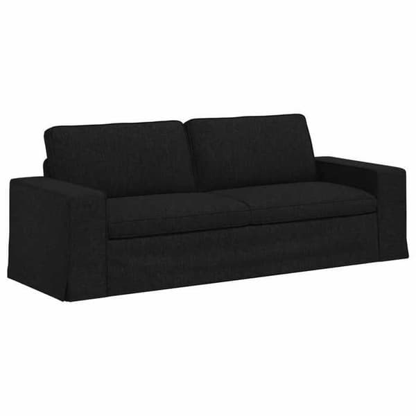 Maison Exclusive - 2 kpl sohvasetti musta kangas