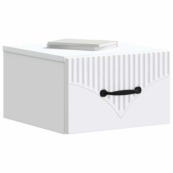 Natskab - EKSKLUSIV HUS - 34,5 x 33 x 20 cm - Hvid - 1 skuffe & 1 rum - Moderne Vit