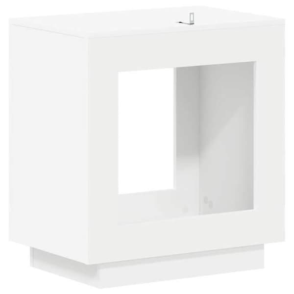 Sido bord - EXKLUSIV HEM - 60 x 40 x 65 cm - Vit - Ingenjörsträ - Rektangulär Vit