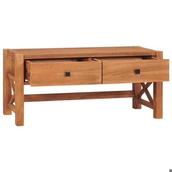 Maison Exclusive - TV-möbel 100x40x45 cm Teakträ