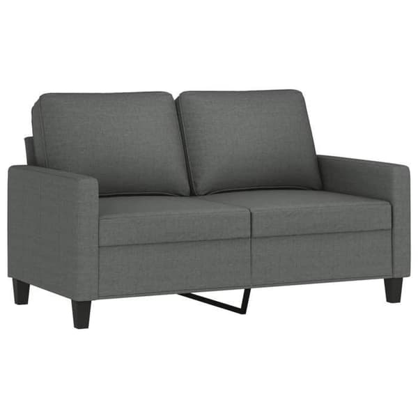 Maison Exclusive - Sæt af 3 sofaer med puder Mørkegrå Stof