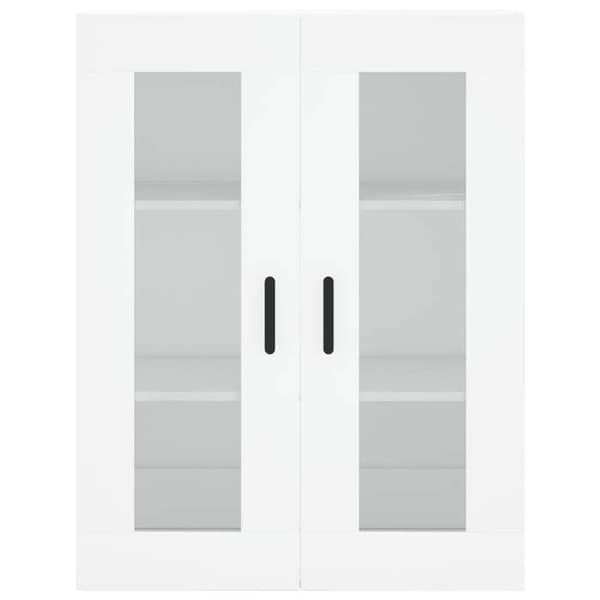 Maison Exclusive - Buffé hög Vit 69,5x34x180 cm Ingenjörsträ