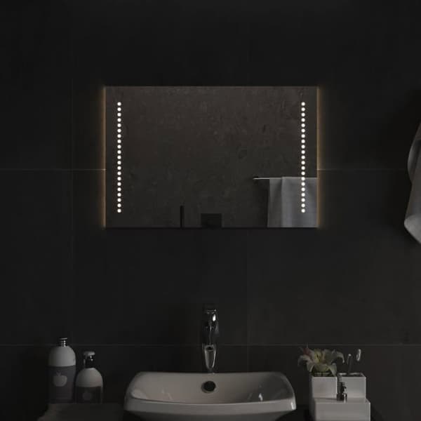 Maison Exclusive - LED badevægspejl 40x60 cm