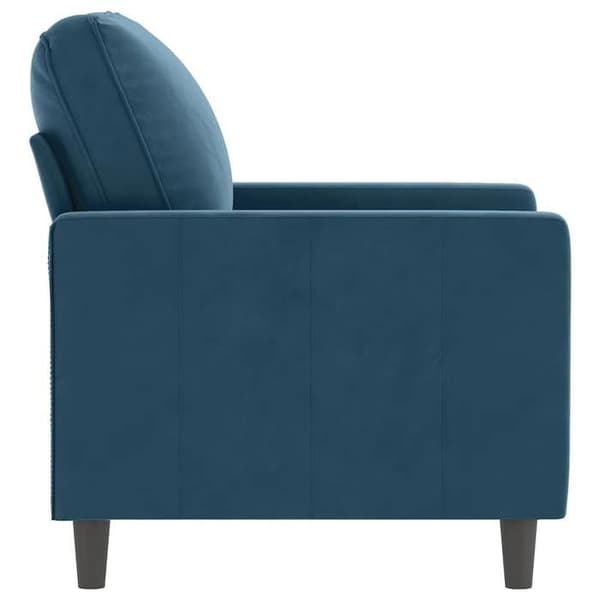 Maison Exclusive - Blå Fåtölj 60 cm Sammet