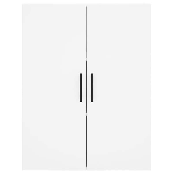 Maison Exclusive - Buffé hög Vit 69,5x34x180 cm Ingenjörsträ Vit