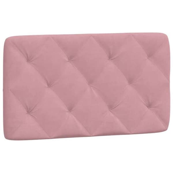 Maison Exclusive - Rosa sänggavelkudde 80 cm sammet