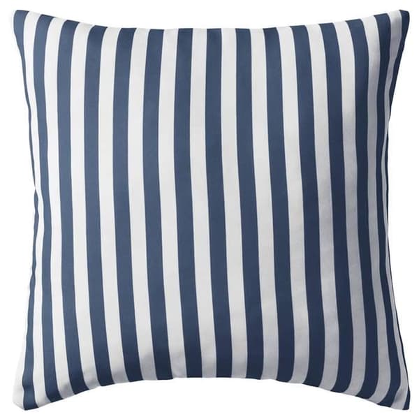 Maison Exclusive - Utomhus kuddar set om 4 Randig tryck 45 x 45 cm Blå