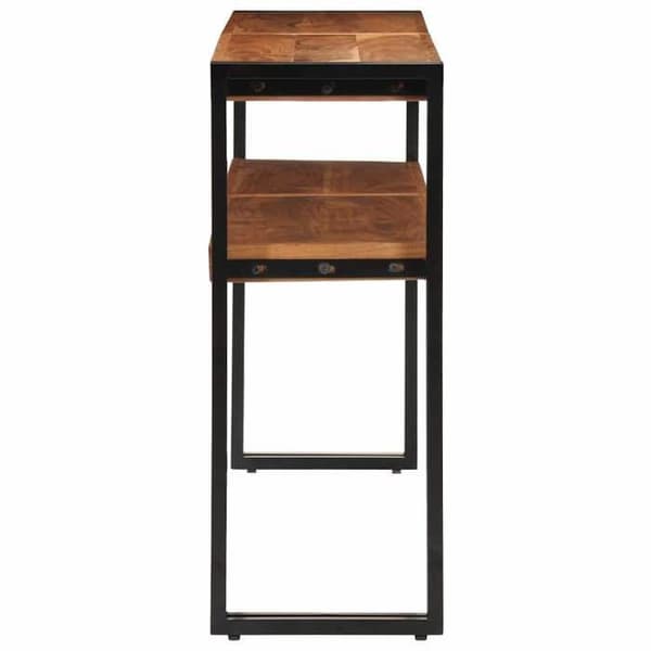 Maison Exclusive - Konsolbord 150x30x75 cm Solid akacietræ