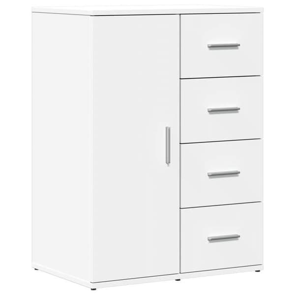 Maison Exclusive - Bufféer 2 st vit 59x39x80 cm ingenjörsträ Vit