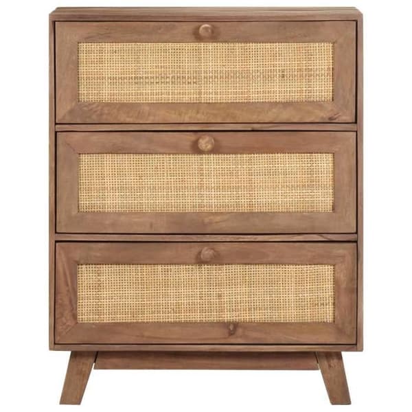 Maison Exclusive - Buffé 61x35x76 cm Massivt mangoträd