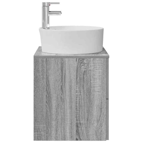 Maison Exclusive - Sonoma harmaa seinäpeili 49,5 x 44,5 x 65 cm