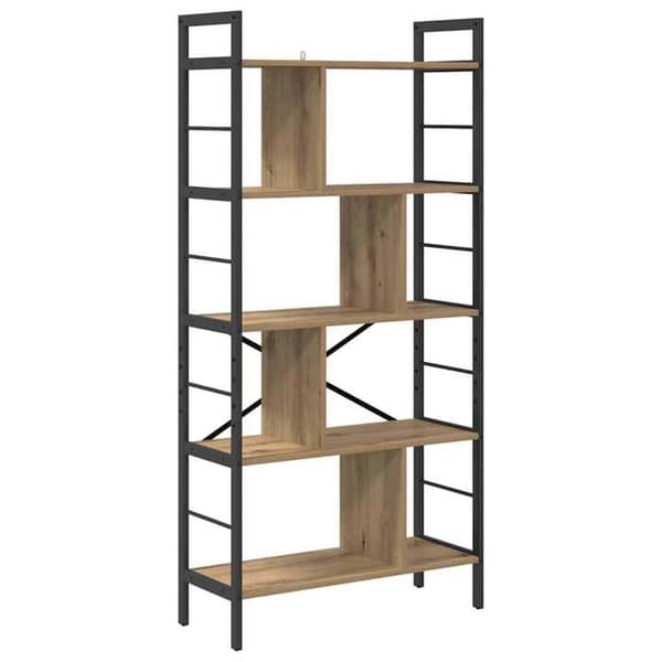 Maison Exclusive - Reol 9 niveauer 75 x 30 x 156 cm Ingeniørtræ