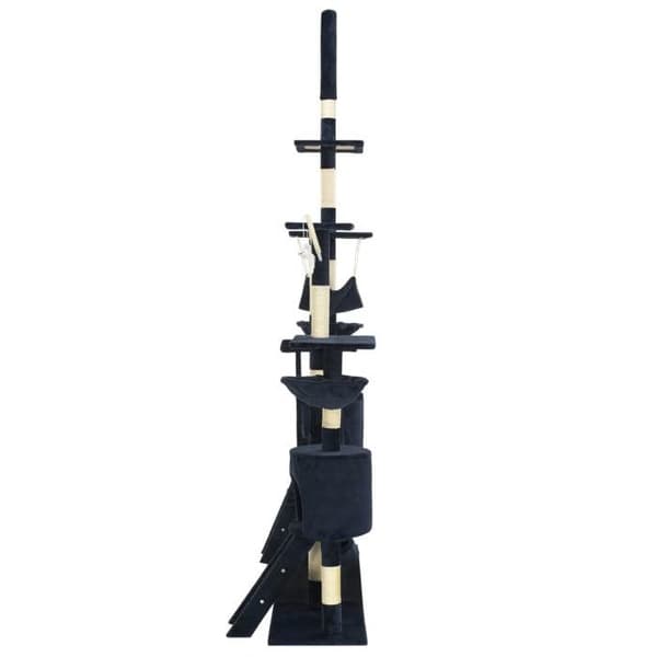 Maison Exclusive - Kattträd med sisal klösträningar 230-250 cm Blå Blå