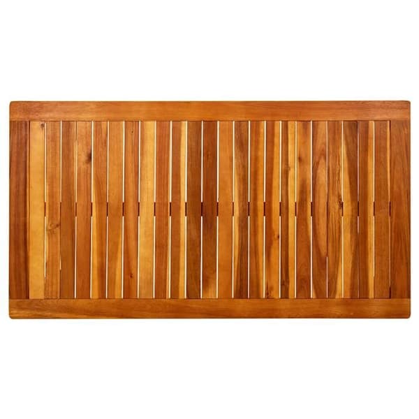 Maison Exclusive - Trädgårdssoffbord 110x60x45 cm Solid akaciaträ