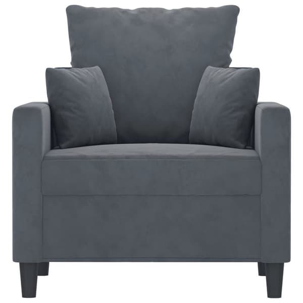Maison Exclusive - Mørkegrå Stol 60 cm Velour