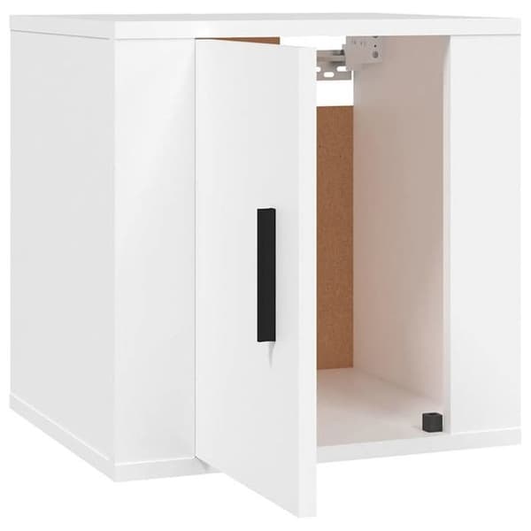 Maison Exclusive - Väggmonterad TV-möbel Vit 40x34,5x40 cm
