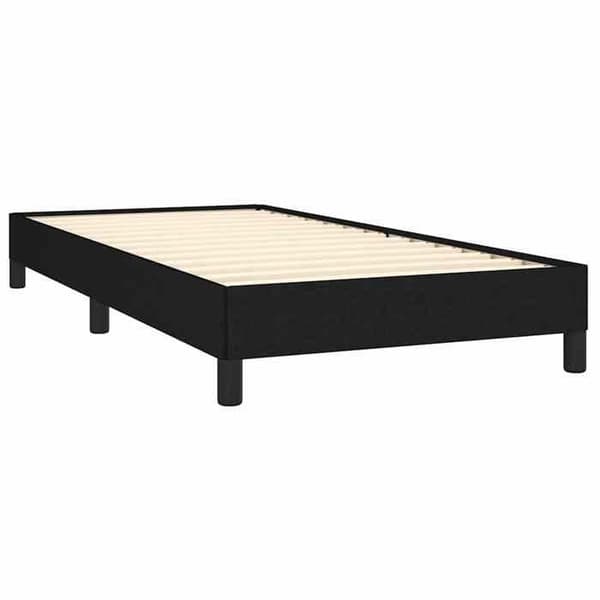 Maison Exclusive - Sengestel uden madras sort 90x200 cm stof