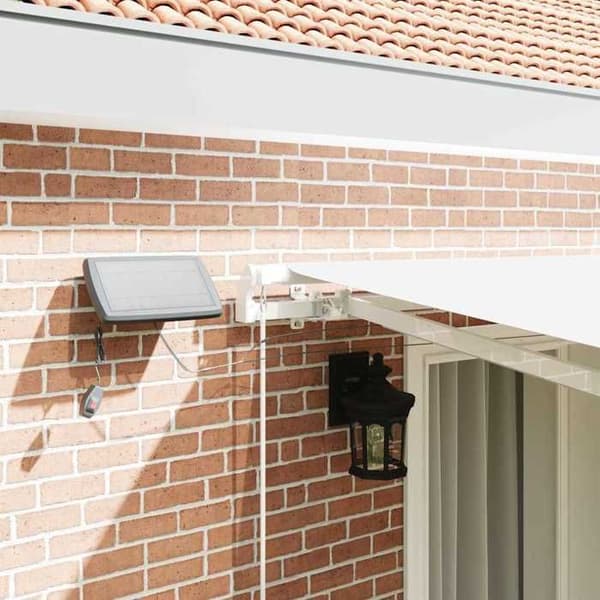 Exklusivt hus - Fällbart tak med solenergi LED
