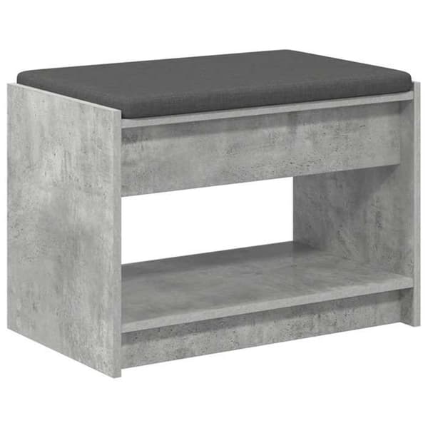 Maison Exclusive - Betoni Harmaa Penkki 63 x 38 x 45 cm