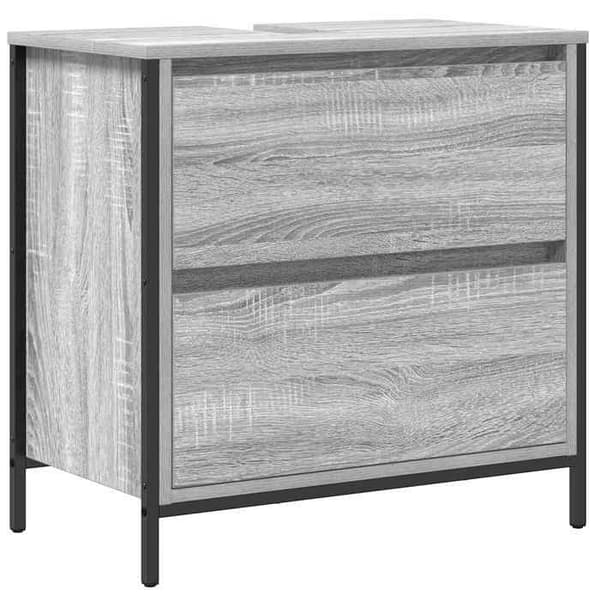 Maison Exclusive - Badeværelsesmøbel med vask og skuffer 60x34,5x60 cm
