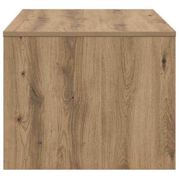 Bord - EKSKLUSIV HUS - 80 x 50 x 40 cm - Ingeniørtræ - Rektangulær - Indbyggede hylder