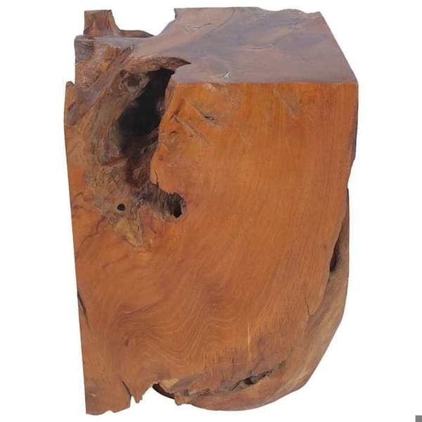 Taburet - Eksklusivt Hus - Massiv Teak - 30 x 30 x 40 cm - Multifunktionel brun