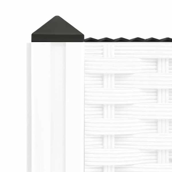 Maison Exclusive - Hög säng 80x40x71 cm Polypropylen Vit