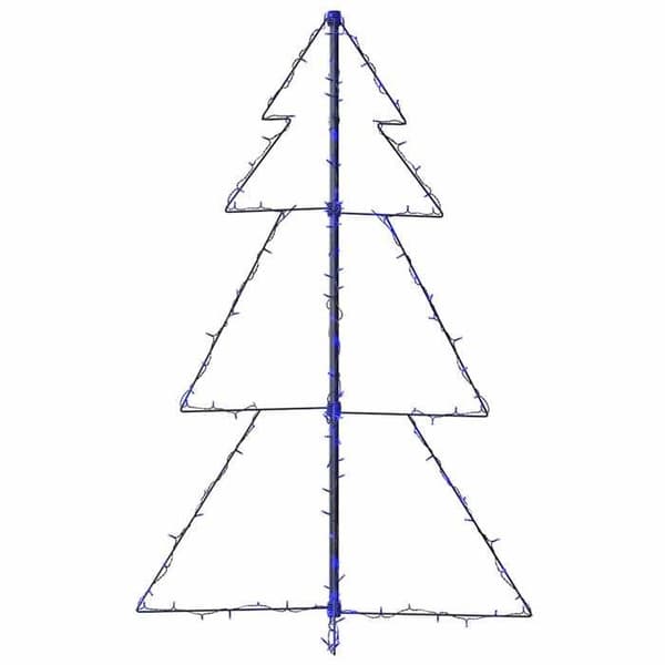 Julgran (kon) - EXKLUSIVT HEM - LED-kon 120 cm - 160 LED - 8 effekter - USB 5V Ej specificerat