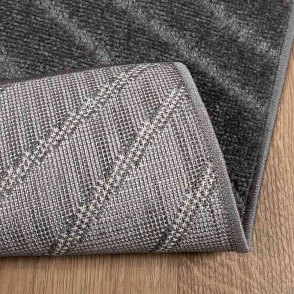 Maison Exclusive - PALMERAS Anthracite Polyester - Sisä- ja ulkokäyttöön tarkoitettu matto