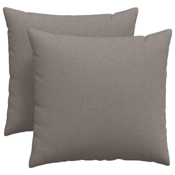 Inomhuskuddar - EXKLUSIVT HEM - Set om 2 - Taupe - 45 x 45 cm - Dragkedja Mol