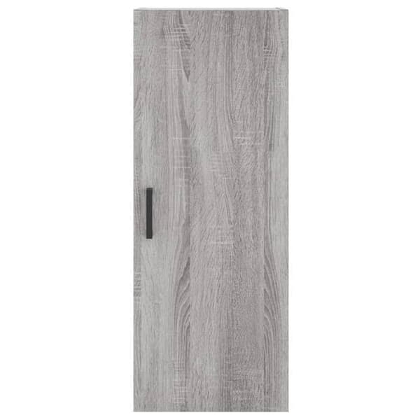 Maison Exclusive - Buffé hög Sonoma grå 34,5x34x180 cm Ingenjörsträ Sonoma grå