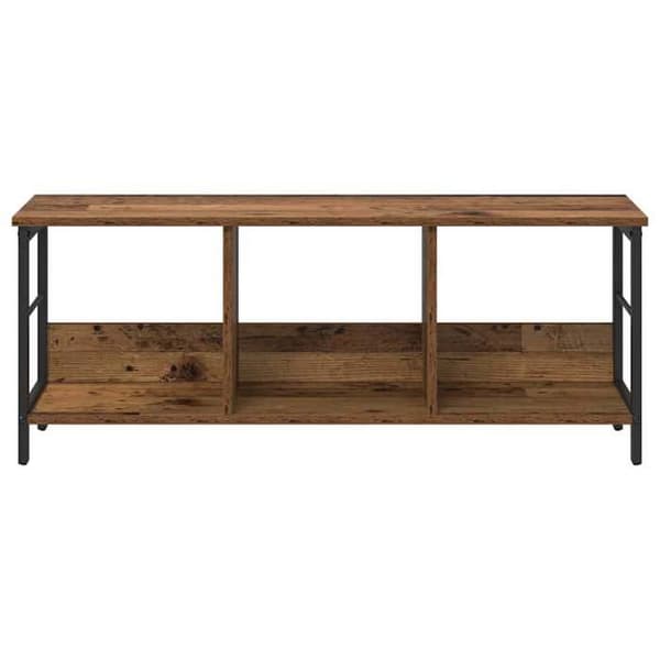Maison Exclusive - Reol 3 niveauer 102 x 32 x 40,5 cm Ingeniørtræ