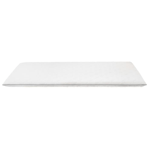 Övermadrass 90 x 200 cm Visco memory foam 6 cm0 [cm] Vit