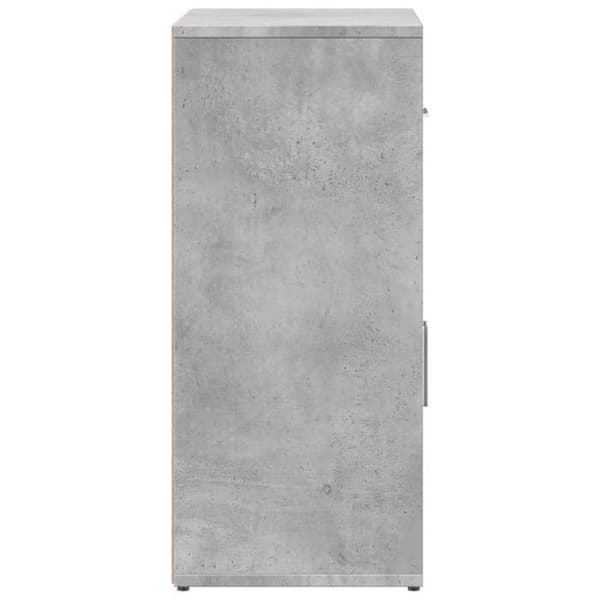 Maison Exclusive - Buffeter 2 stk grå beton 60x31x70 cm ingeniørtræ