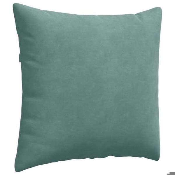 Sofa puder - EKSKLUSIV HUS - Sæt 2 - Fløjl - 45 x 45 cm - Havgrøn Grön Hav